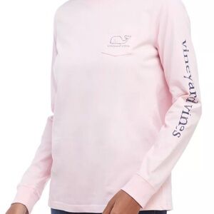 Vineyard Vines Women’s Pink Whale Graphic Tee